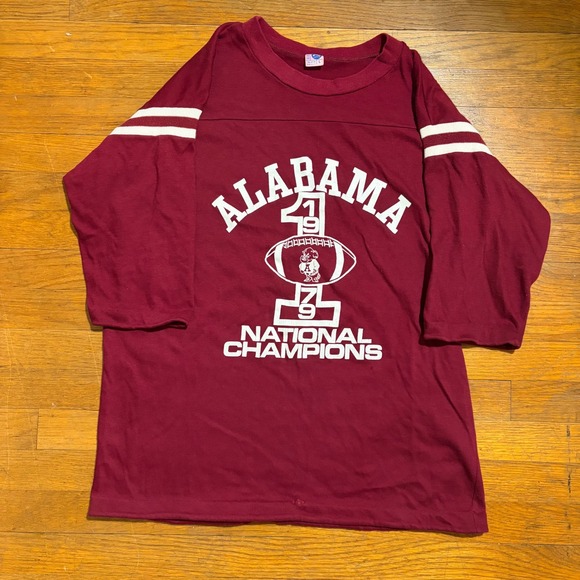 Artex Other - Vintage Alabama 1979 National Champions Football Jersey Shirt Maroon Large Artex